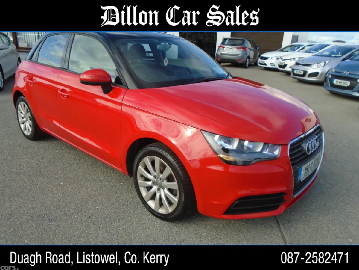 Audi A1 Hatchback, Petrol, 2015, Red
