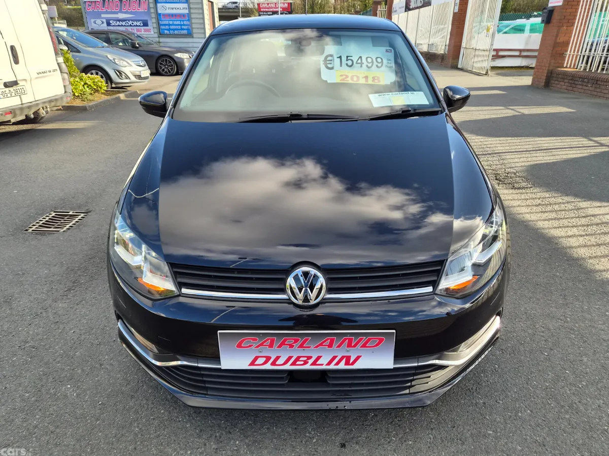 Volkswagen Polo Hatchback, Petrol, 2018, Black