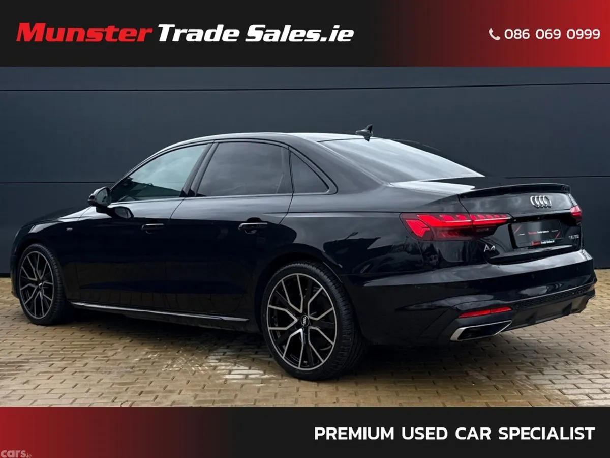Audi A4 Saloon, Diesel Hybrid, 2022, Black