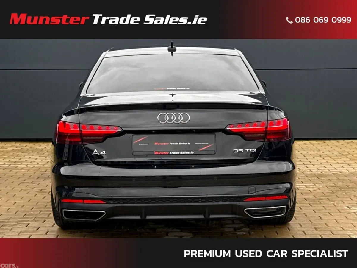 Audi A4 Saloon, Diesel Hybrid, 2022, Black
