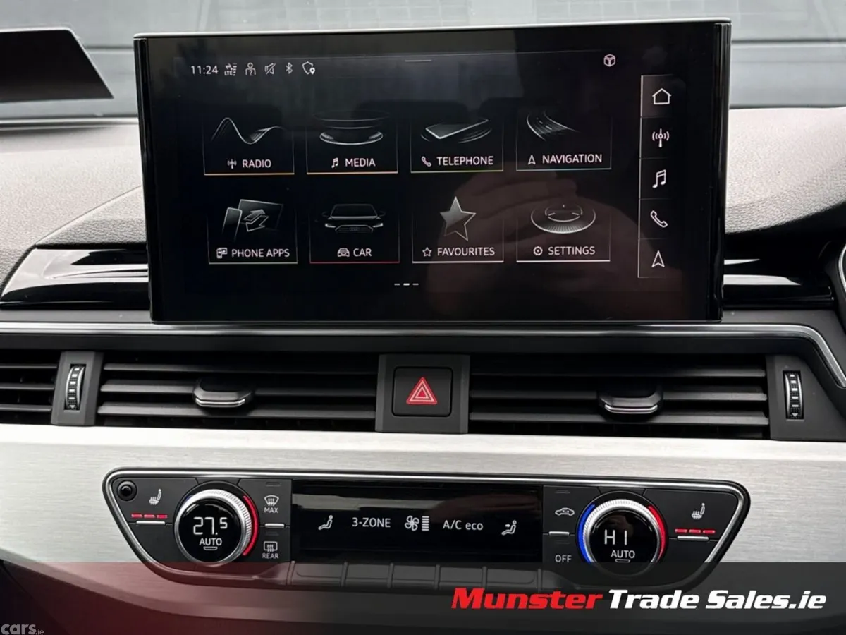 Audi A4 Saloon, Diesel Hybrid, 2022, Black