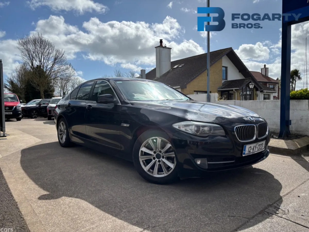 BMW 5-Series Saloon, Diesel, 2012, Black