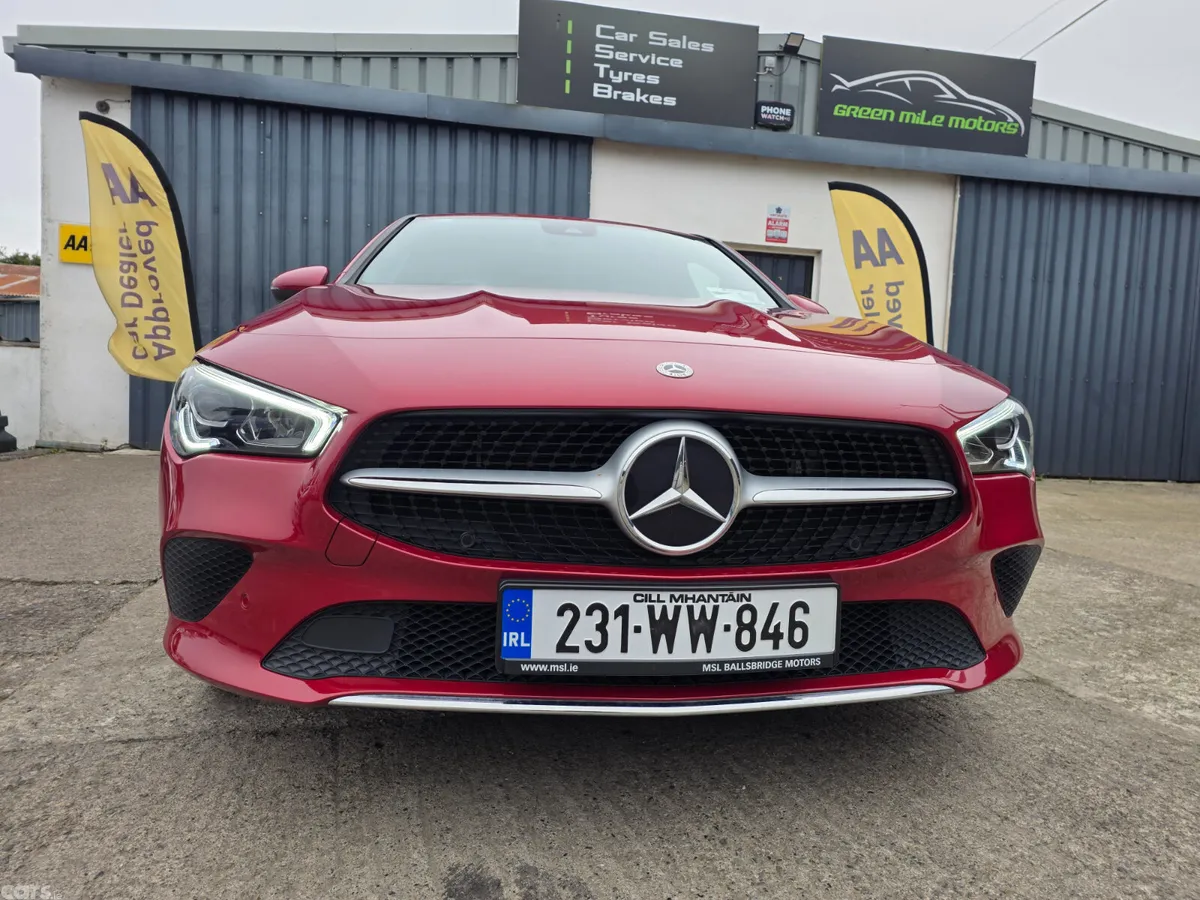 Mercedes-Benz CLA Saloon, Petrol Plug-in Hybrid, 2023, Red