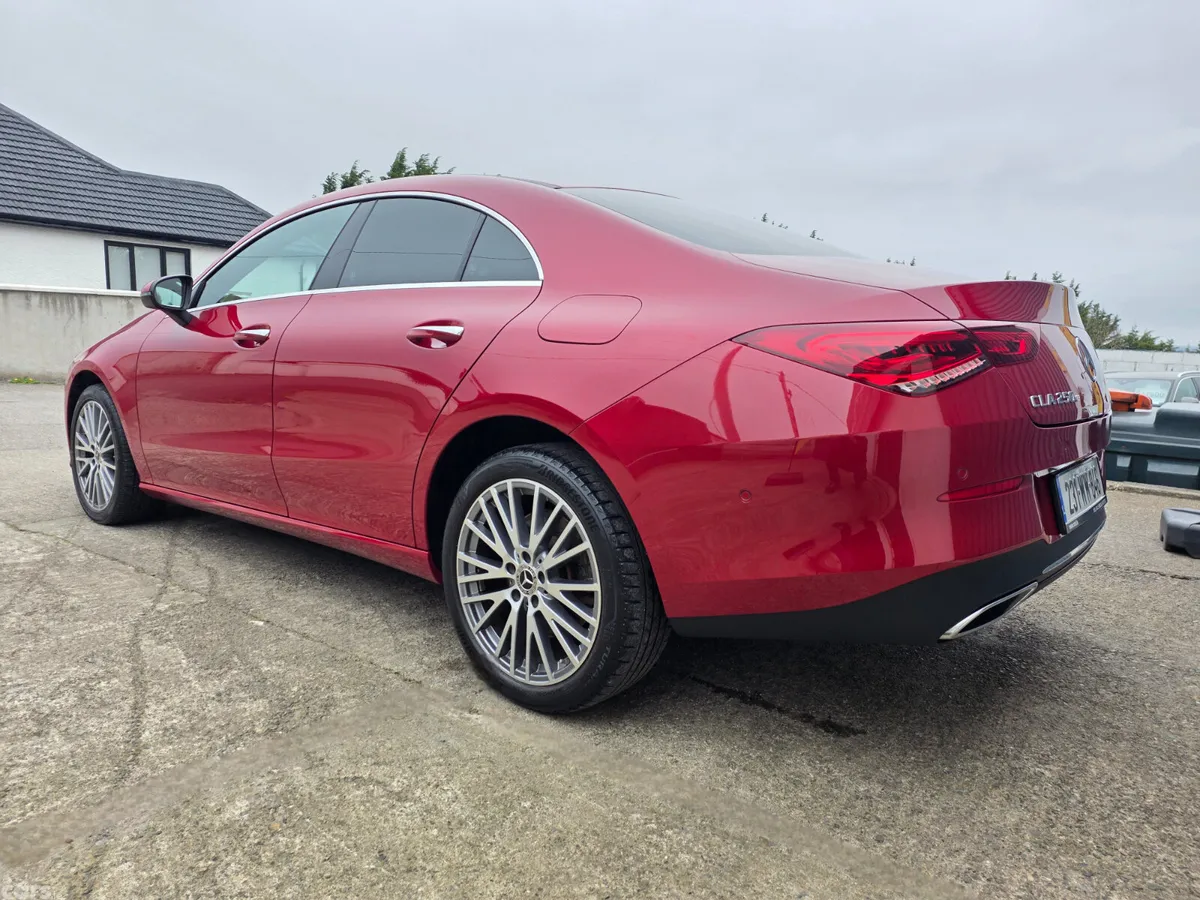Mercedes-Benz CLA Saloon, Petrol Plug-in Hybrid, 2023, Red