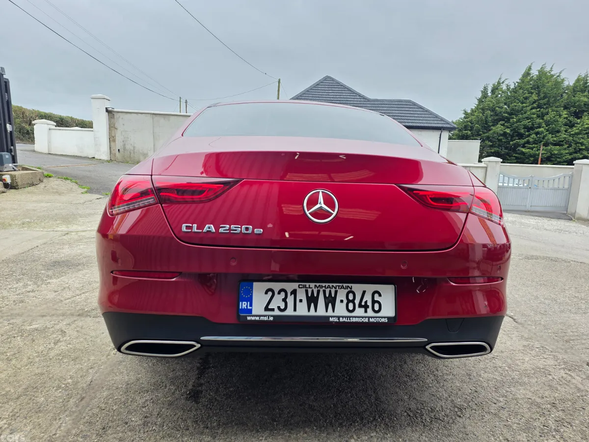 Mercedes-Benz CLA Saloon, Petrol Plug-in Hybrid, 2023, Red