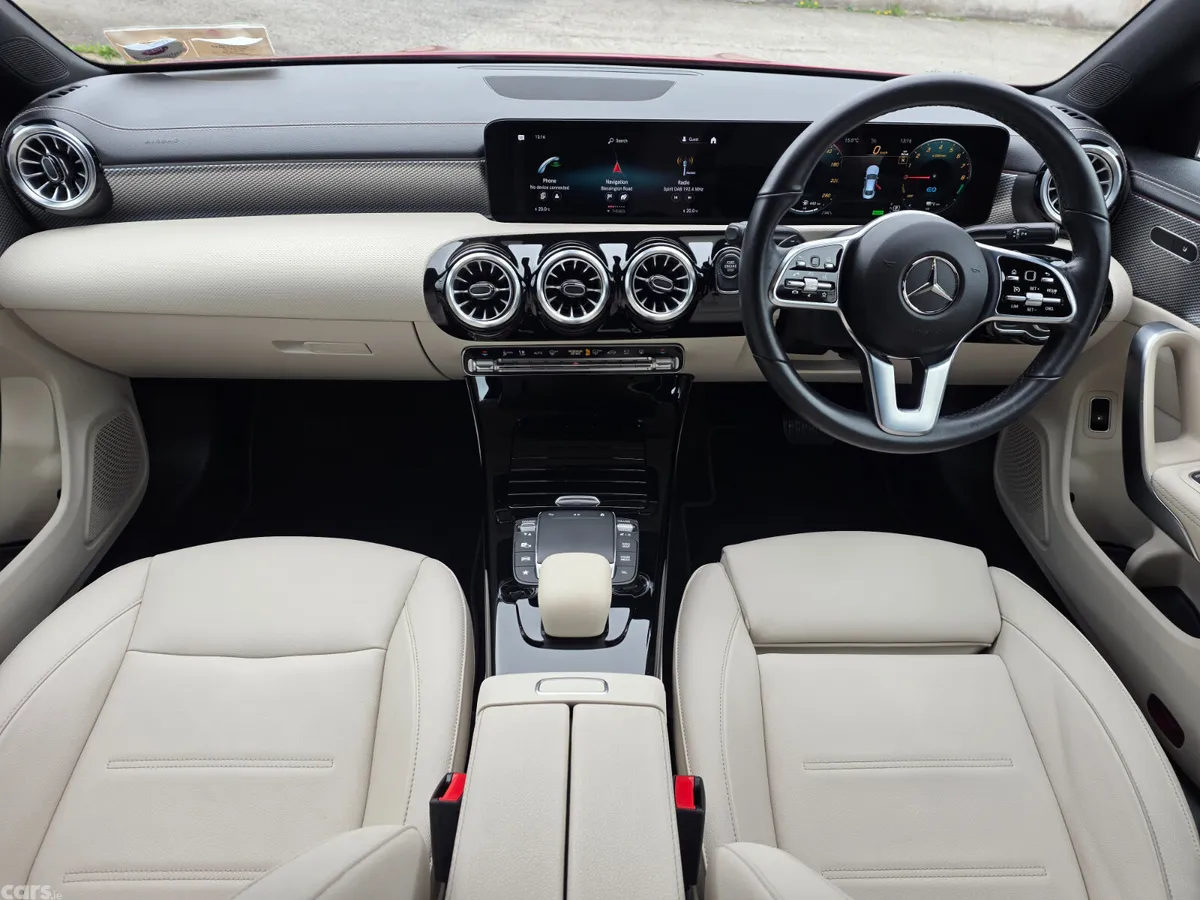 Mercedes-Benz CLA Saloon, Petrol Plug-in Hybrid, 2023, Red