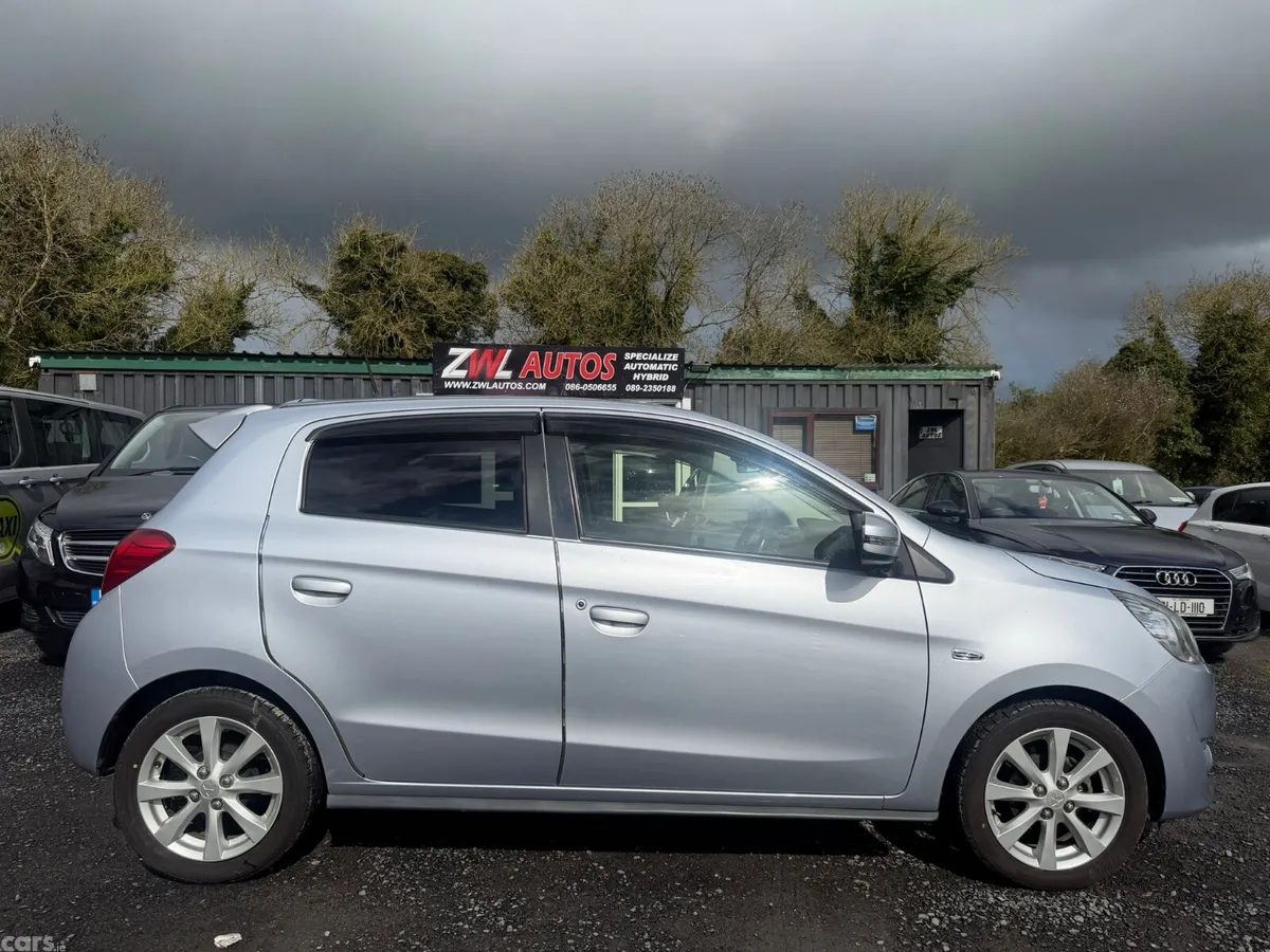 Mitsubishi Mirage Hatchback, Petrol, 2015, Silver