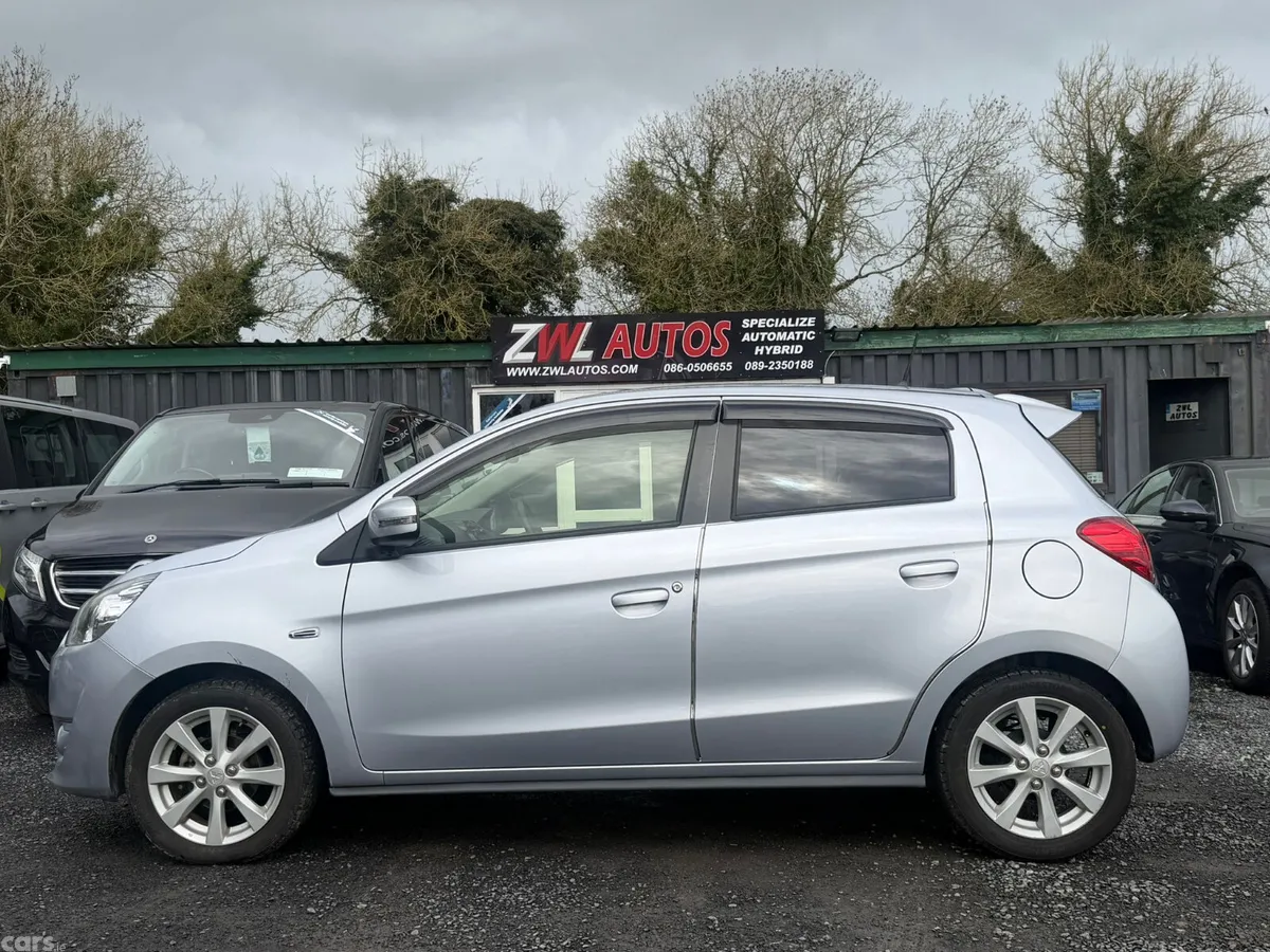 Mitsubishi Mirage Hatchback, Petrol, 2015, Silver