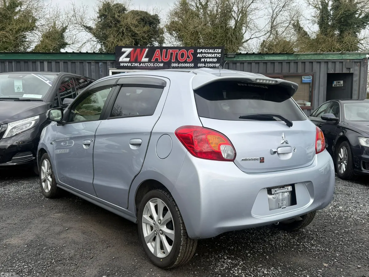 Mitsubishi Mirage Hatchback, Petrol, 2015, Silver