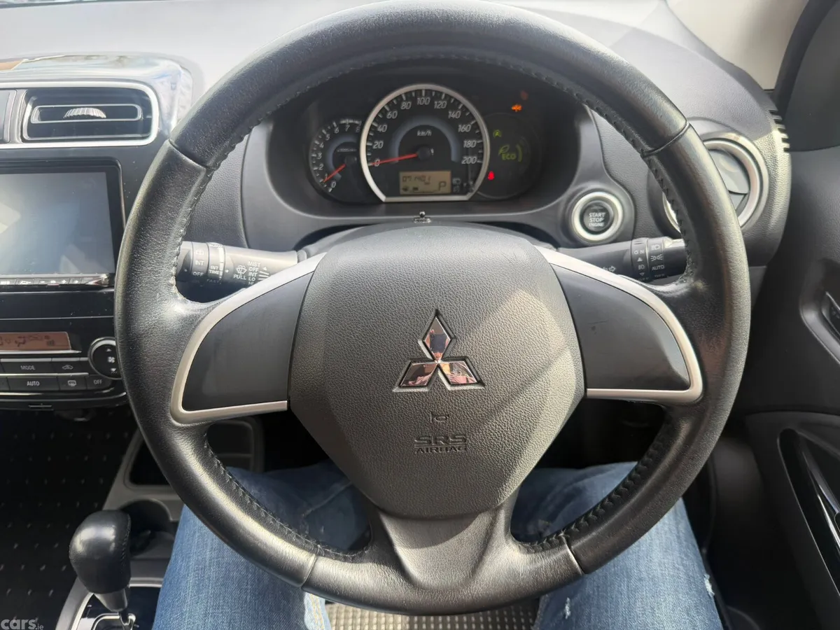 Mitsubishi Mirage Hatchback, Petrol, 2015, Silver
