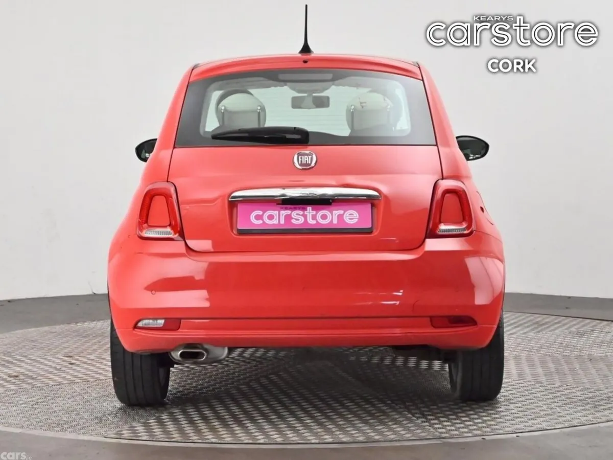 Fiat 500 Hatchback, Petrol, 2020, Red