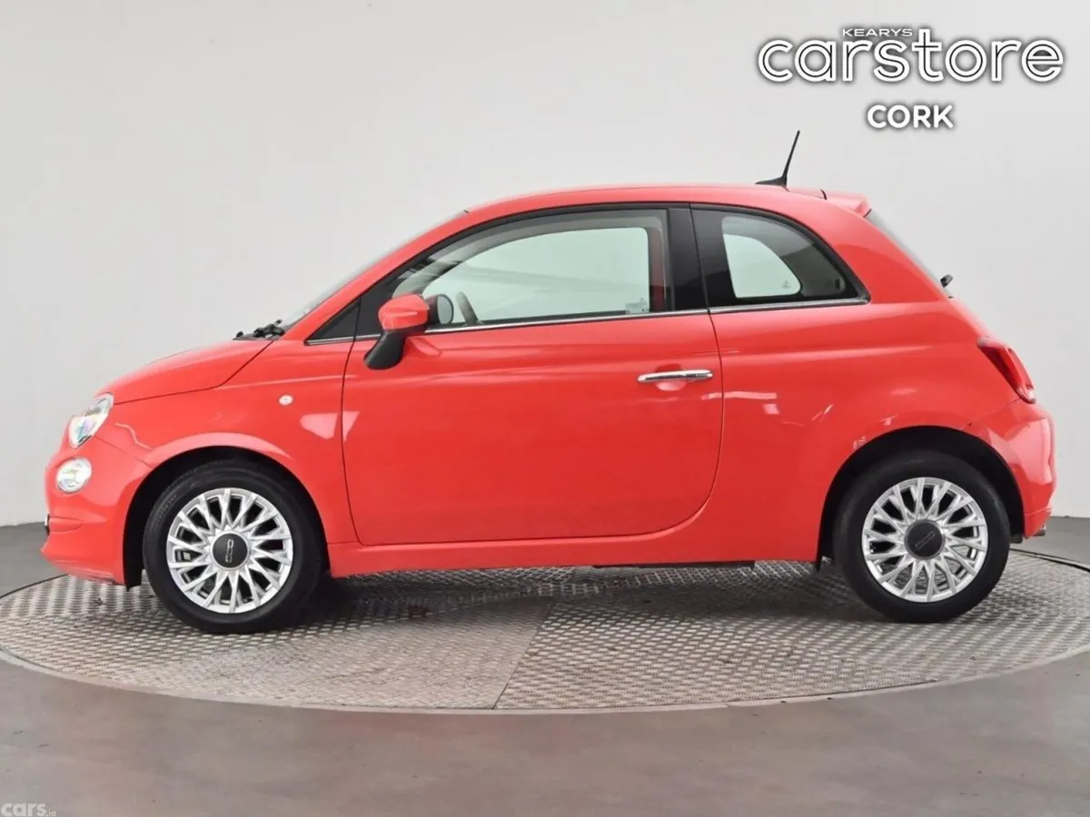Fiat 500 Hatchback, Petrol, 2020, Red