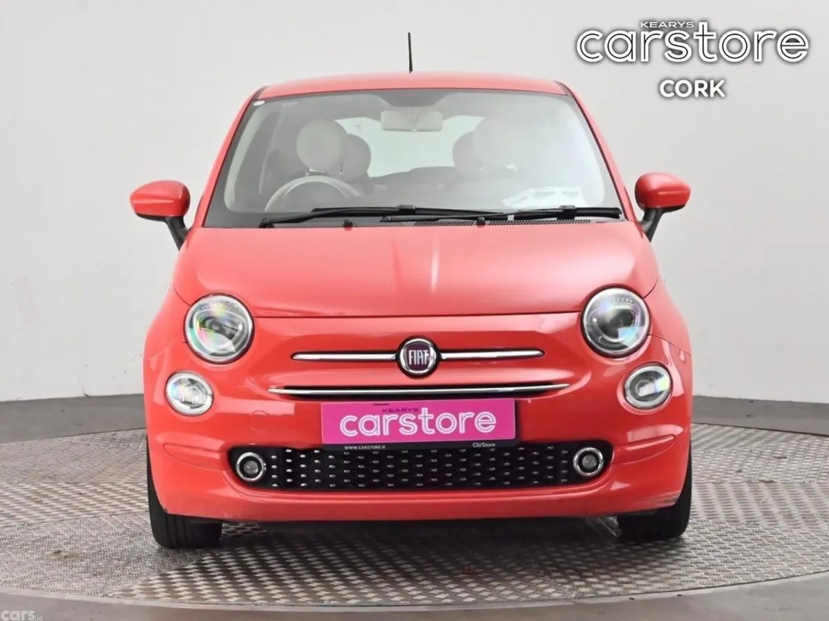 Fiat 500 Hatchback, Petrol, 2020, Red