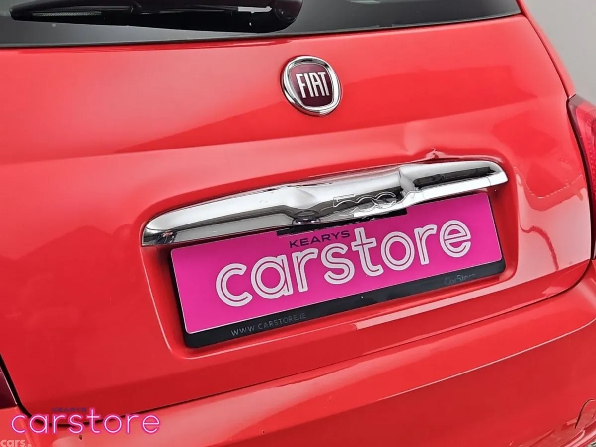 Fiat 500 Hatchback, Petrol, 2020, Red