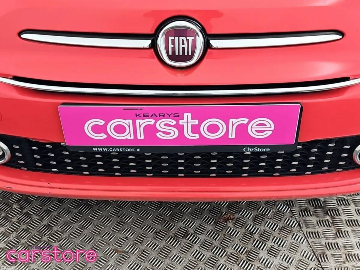 Fiat 500 Hatchback, Petrol, 2020, Red