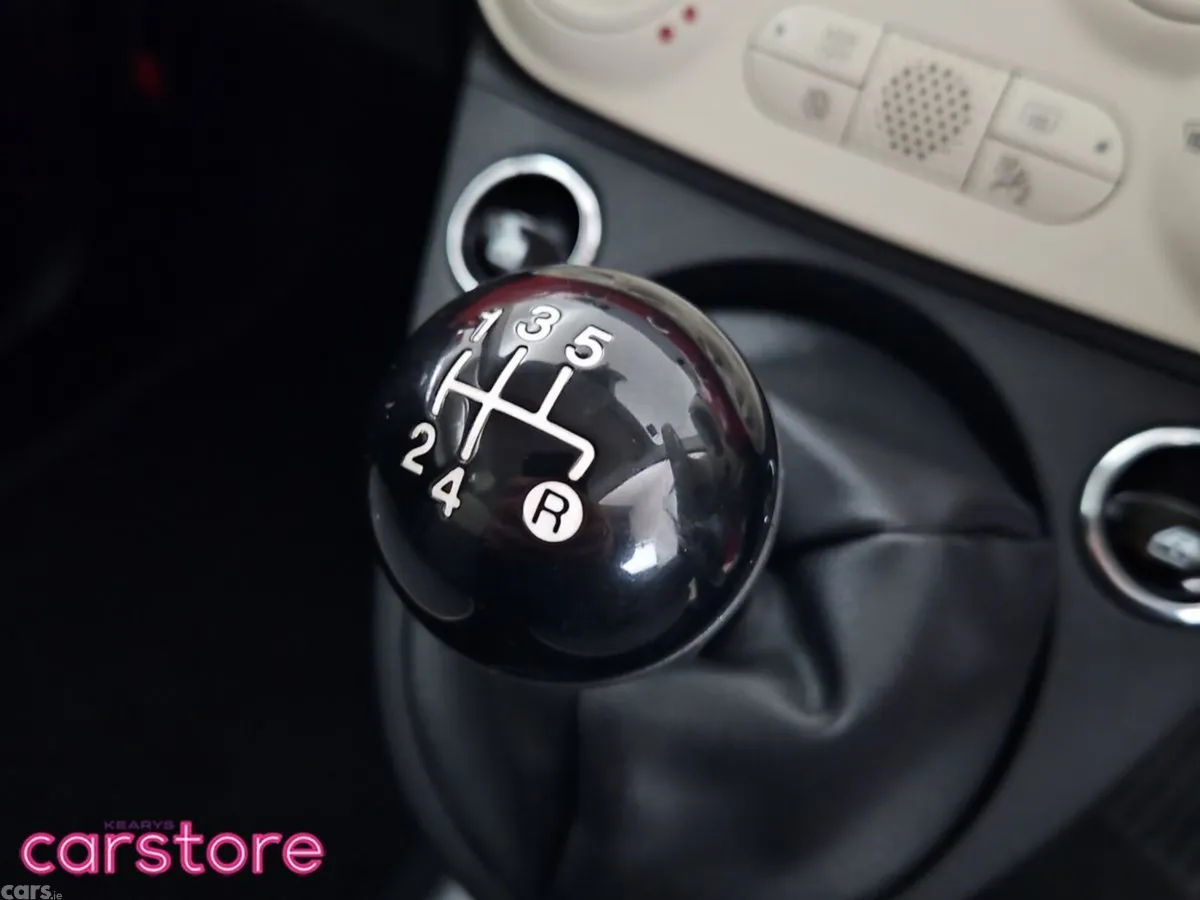 Fiat 500 Hatchback, Petrol, 2020, Red