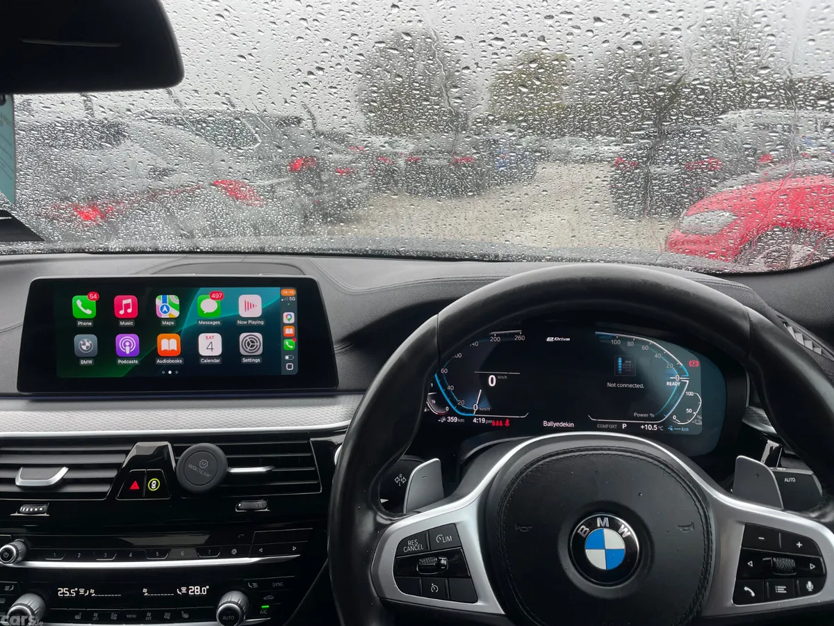 BMW 5-Series Saloon, Petrol Plug-in Hybrid, 2019, Black