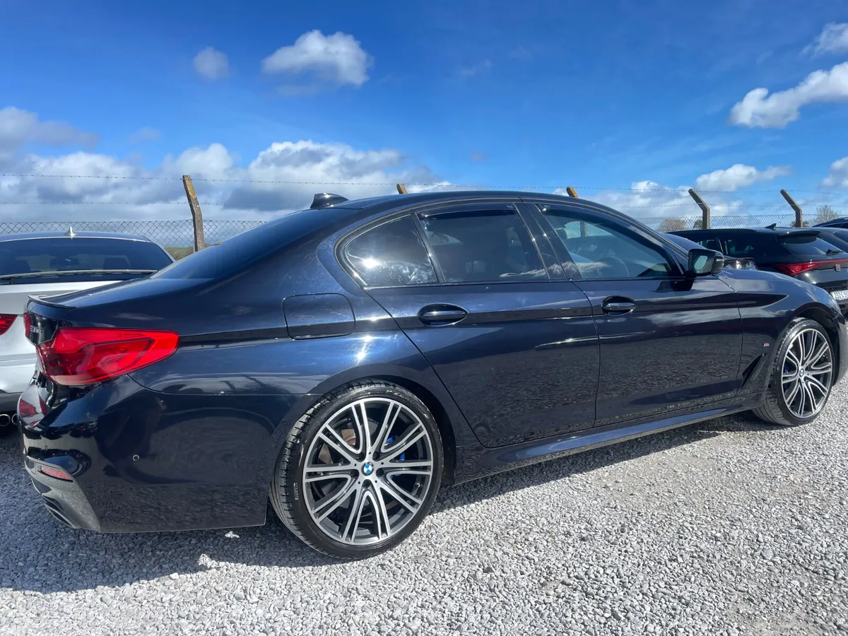 BMW 5-Series Saloon, Petrol Plug-in Hybrid, 2019, Black