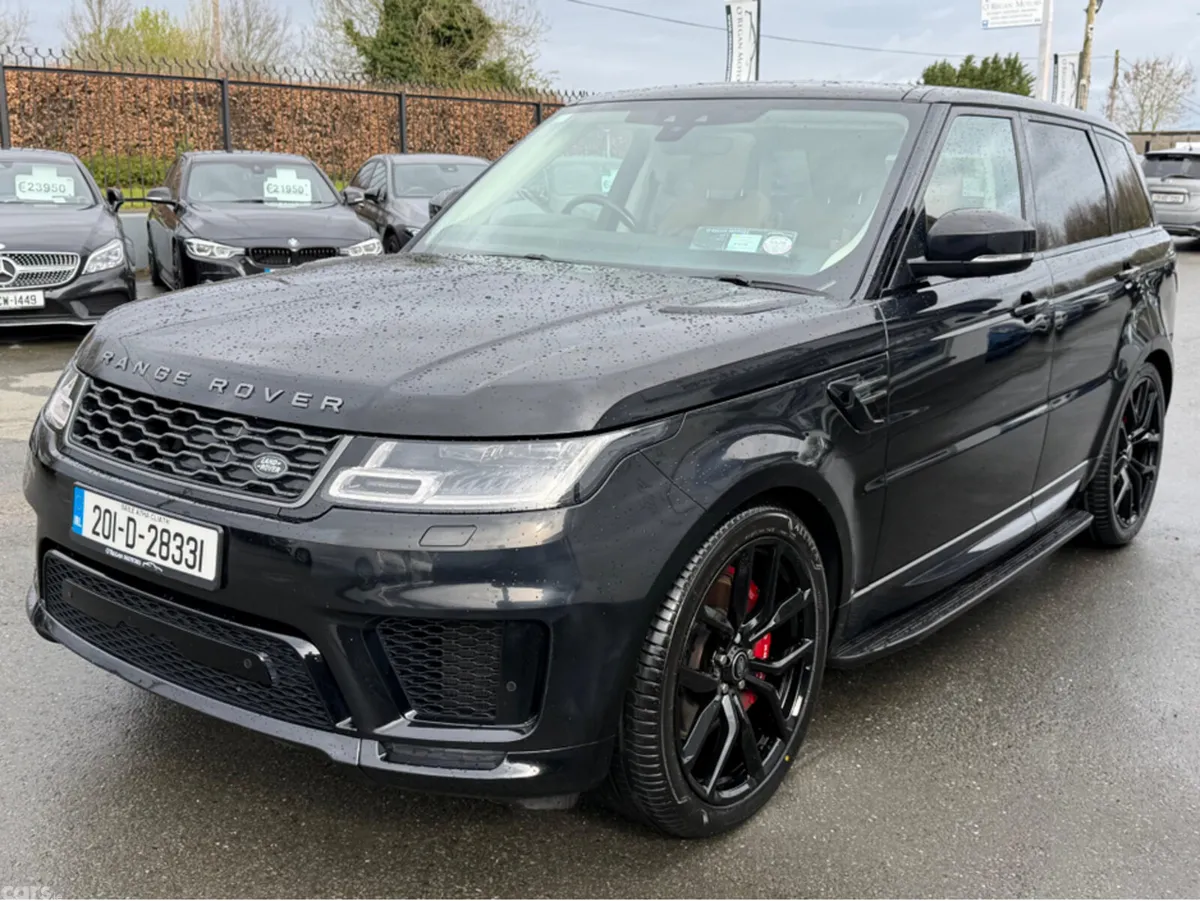 Land Rover Range Rover Sport Estate, Petrol Plug-in Hybrid, 2020, Black