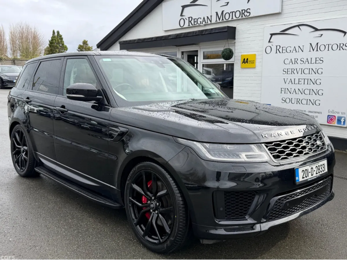 Land Rover Range Rover Sport Estate, Petrol Plug-in Hybrid, 2020, Black