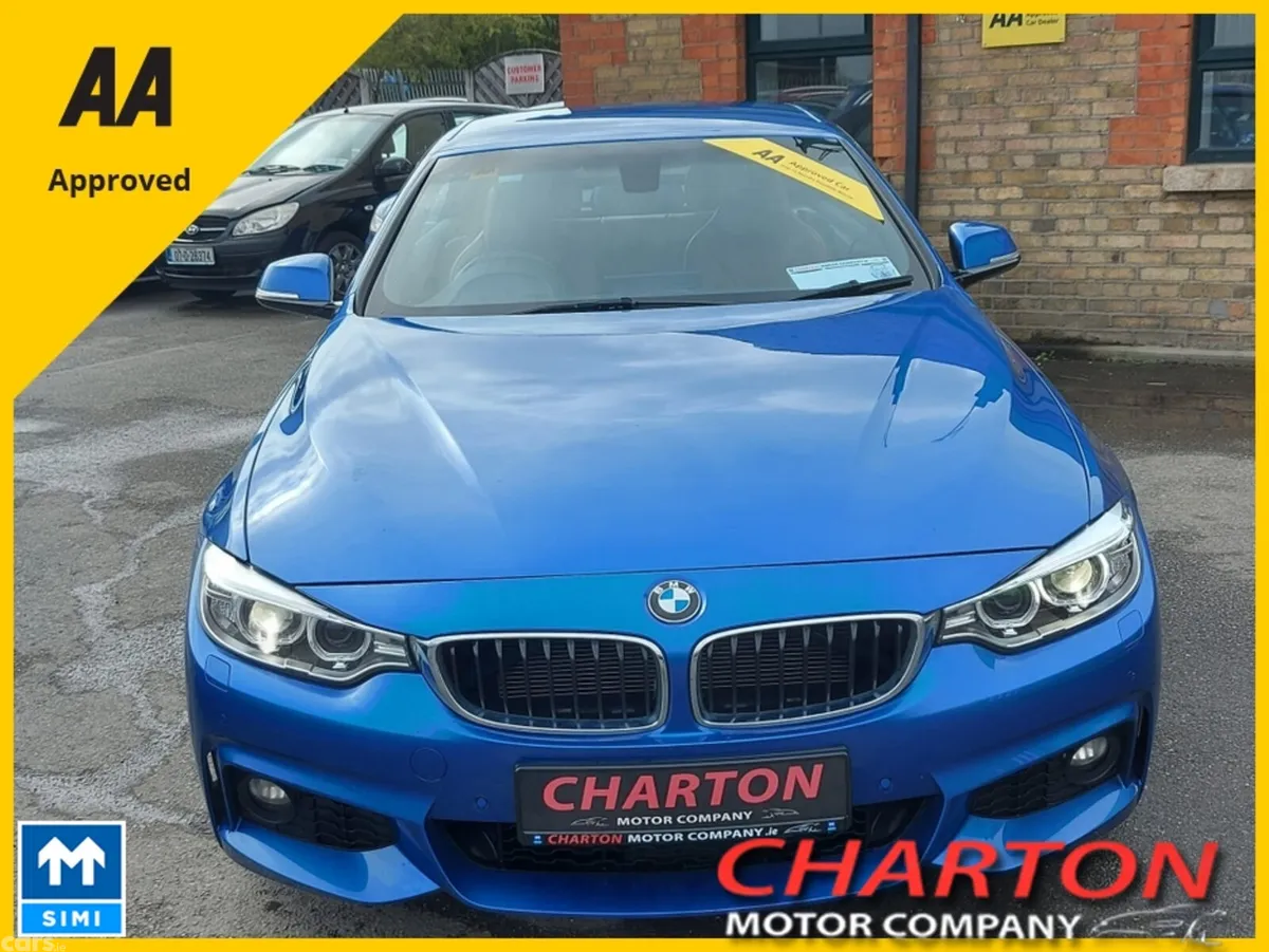 BMW 4-Series Convertible, Diesel, 2016, Blue