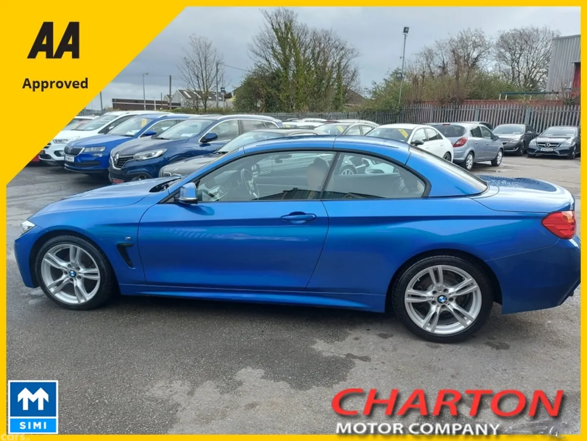 BMW 4-Series Convertible, Diesel, 2016, Blue