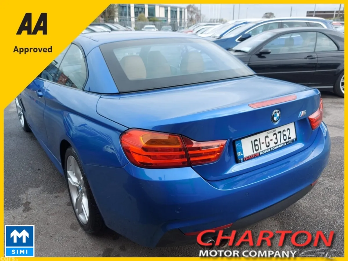 BMW 4-Series Convertible, Diesel, 2016, Blue