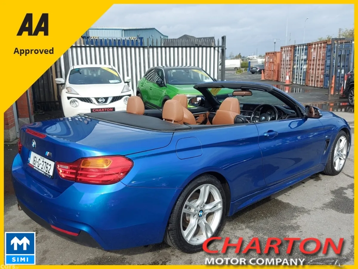 BMW 4-Series Convertible, Diesel, 2016, Blue