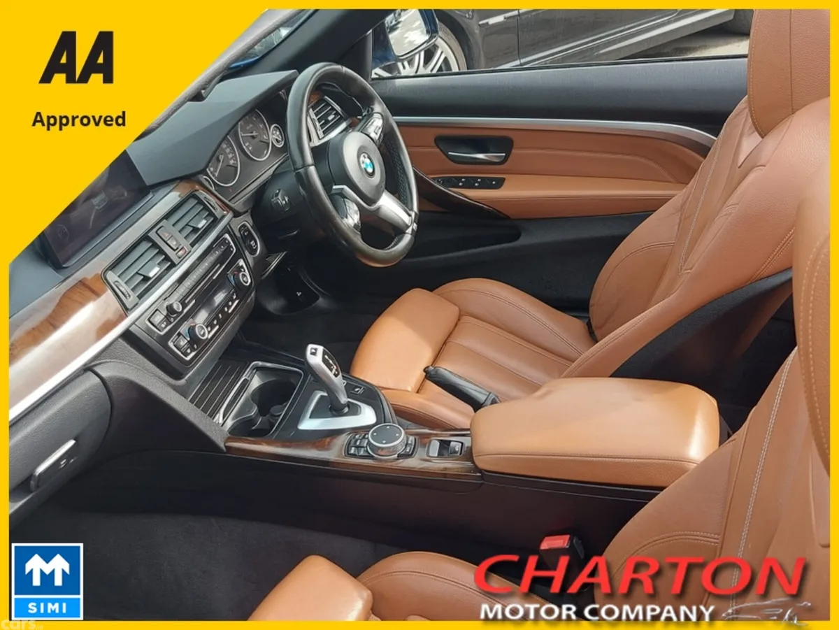 BMW 4-Series Convertible, Diesel, 2016, Blue