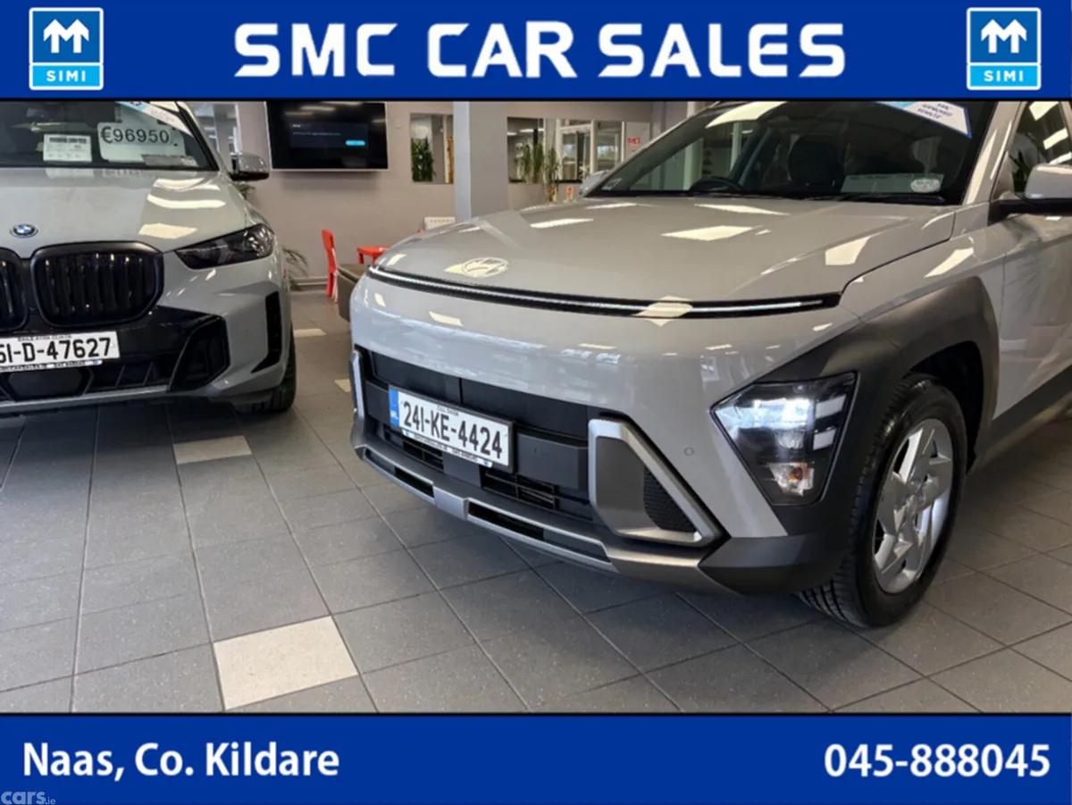 Hyundai KONA SUV, Petrol, 2024, Grey