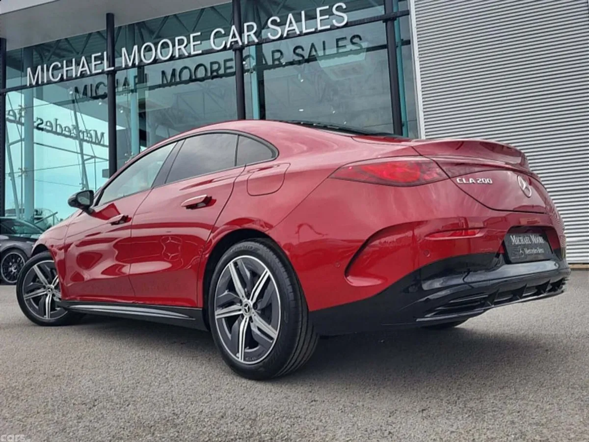 Mercedes-Benz CLA Saloon, Petrol Hybrid, 2027, Red