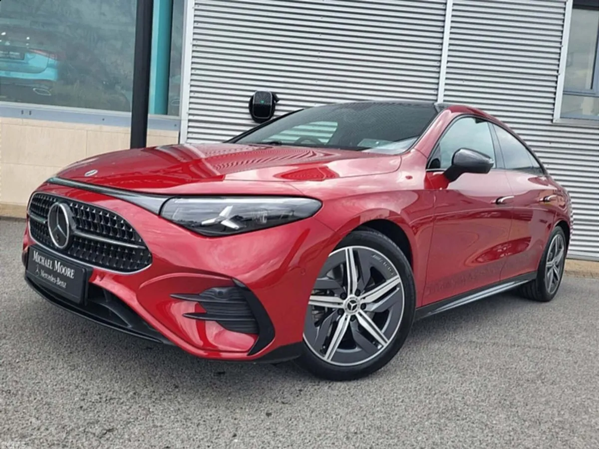 Mercedes-Benz CLA Saloon, Petrol Hybrid, 2027, Red