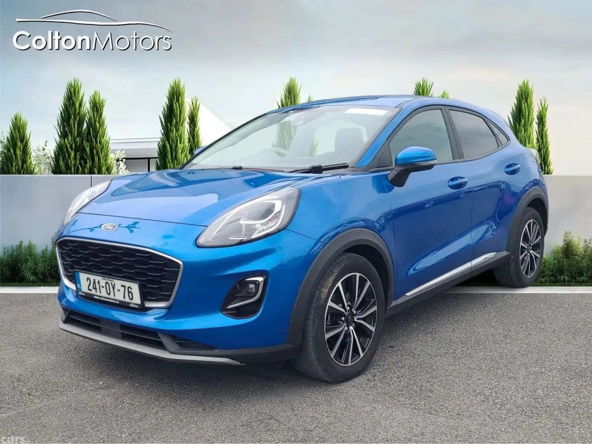 Ford Puma MPV, Petrol Hybrid, 2024, Blue