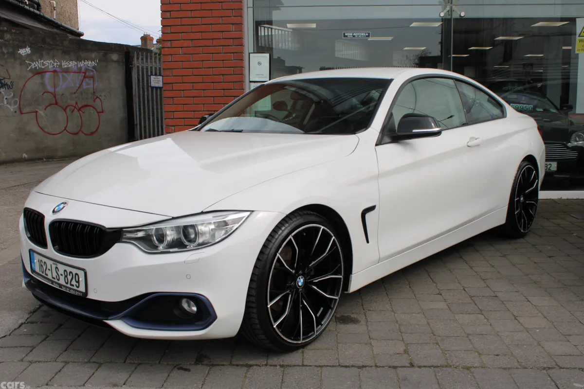 BMW 4-Series Coupe, Diesel, 2016, White