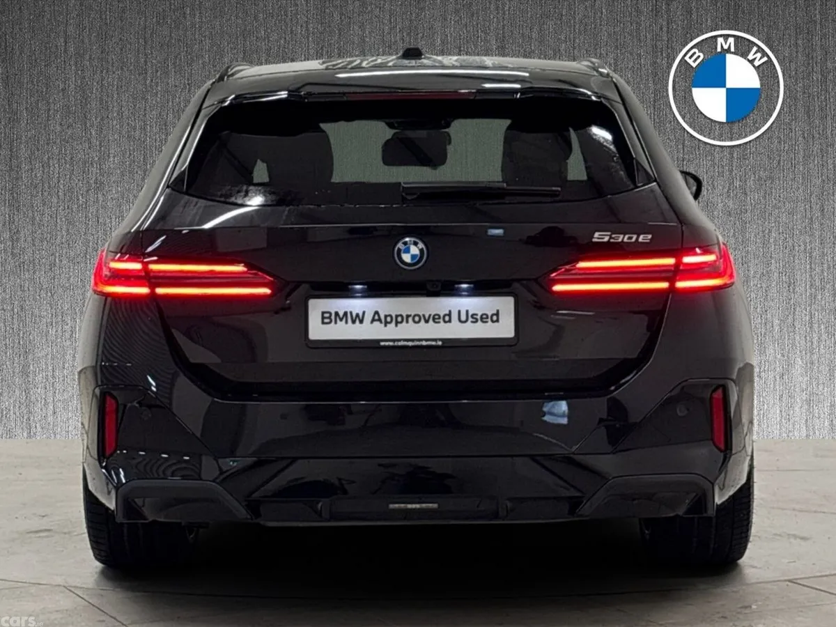 BMW 5-Series Estate, Petrol Plug-in Hybrid, 2025, Black