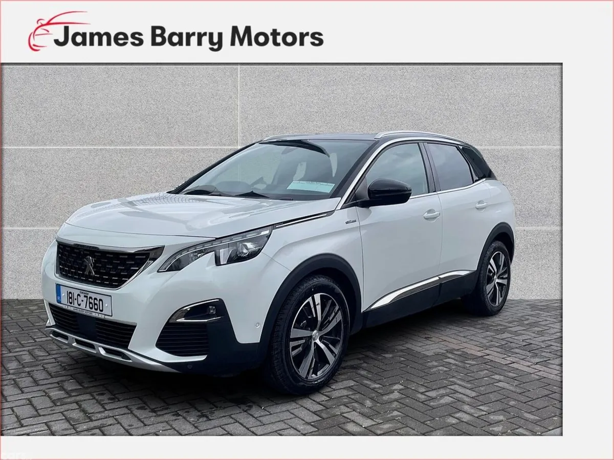 Peugeot 3008 MPV, Petrol, 2018, White