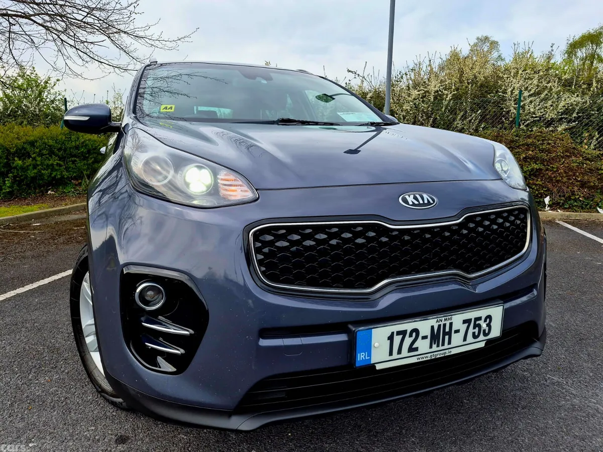 Kia Sportage SUV, Diesel, 2017, Blue