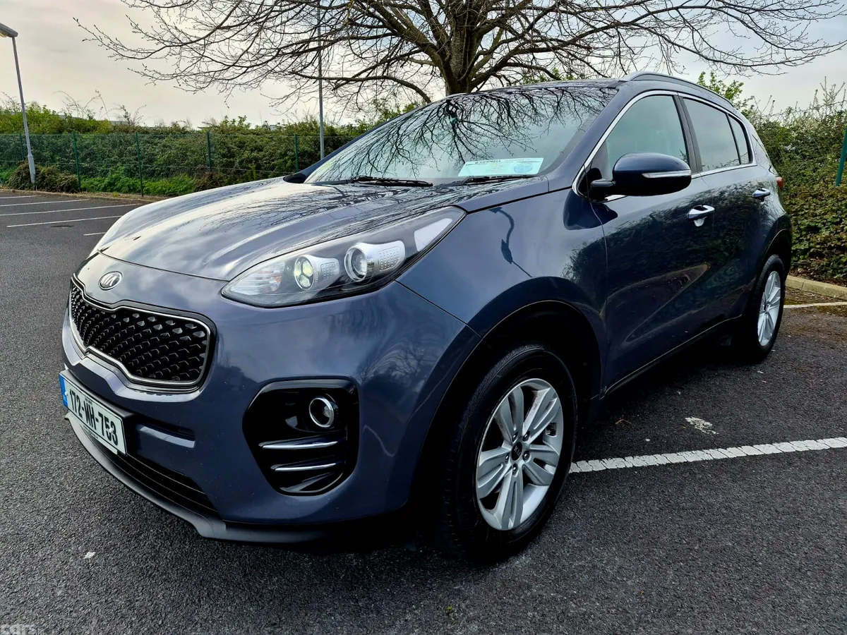 Kia Sportage SUV, Diesel, 2017, Blue