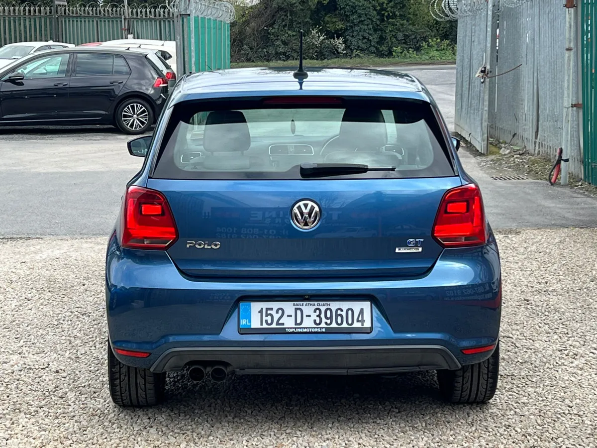 Volkswagen Polo Hatchback, Petrol, 2015, Blue