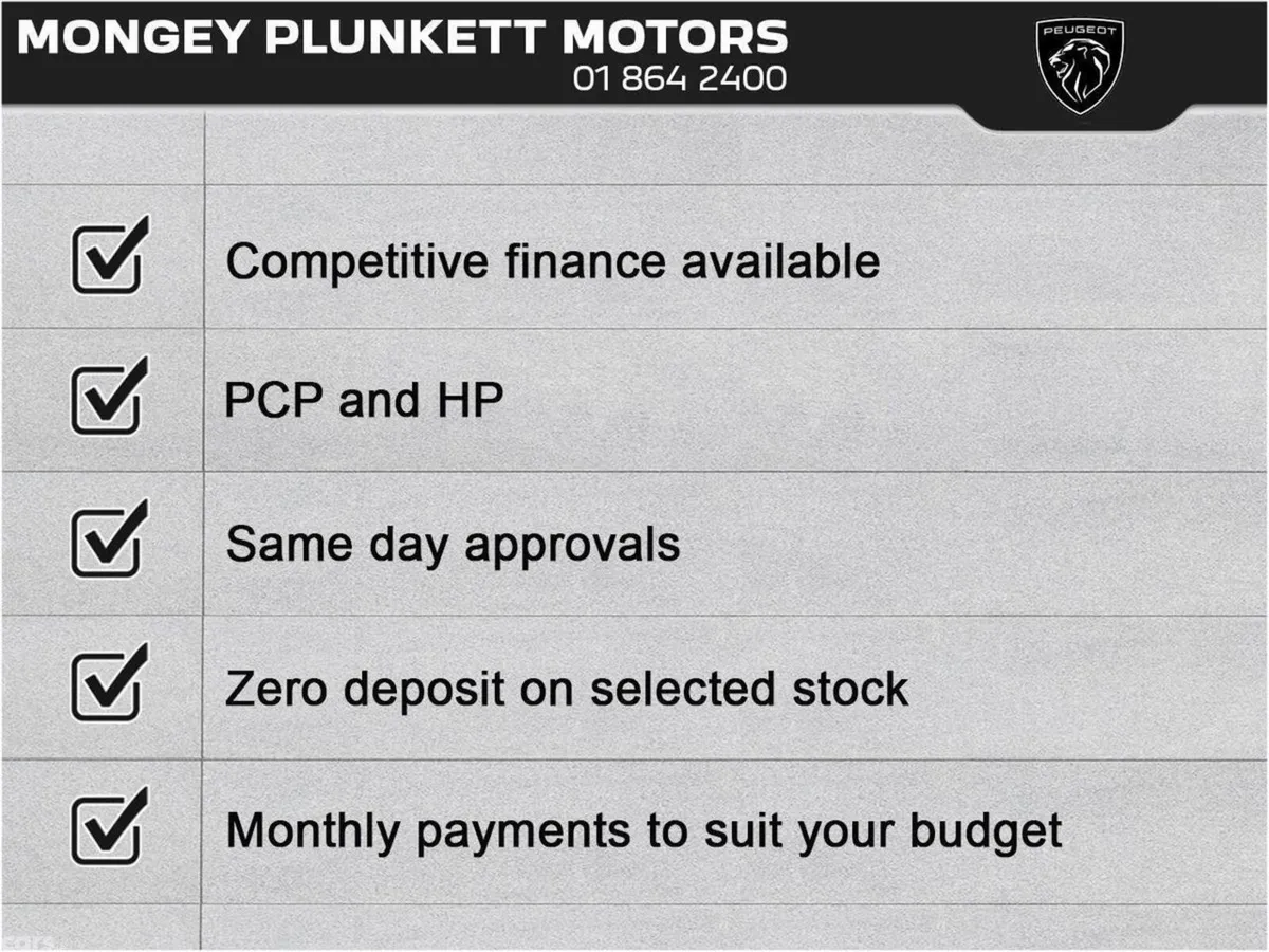 Peugeot 3008 MPV, Petrol, 2023, Black