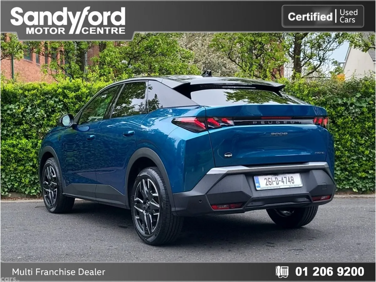 Peugeot 3008 SUV, Petrol Hybrid, 2026, Blue