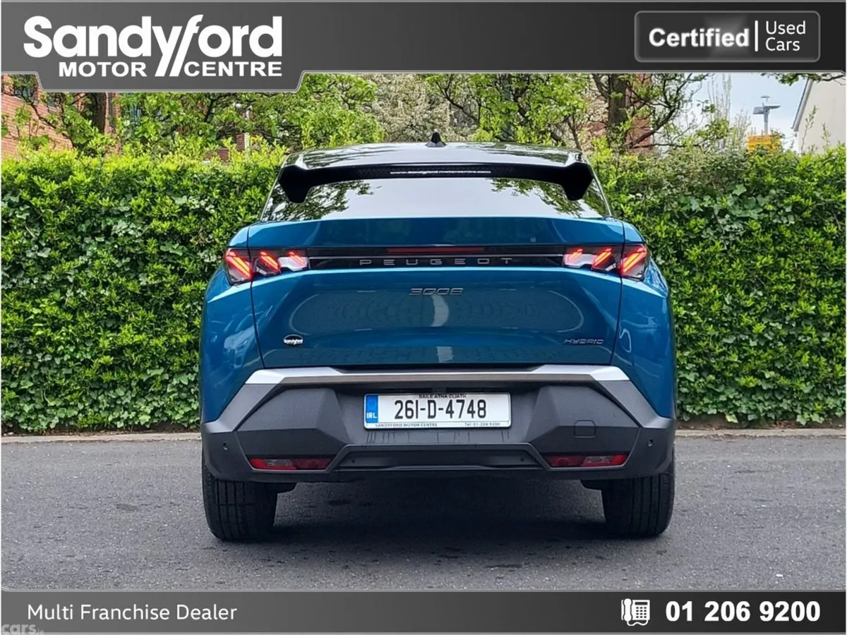Peugeot 3008 SUV, Petrol Hybrid, 2026, Blue