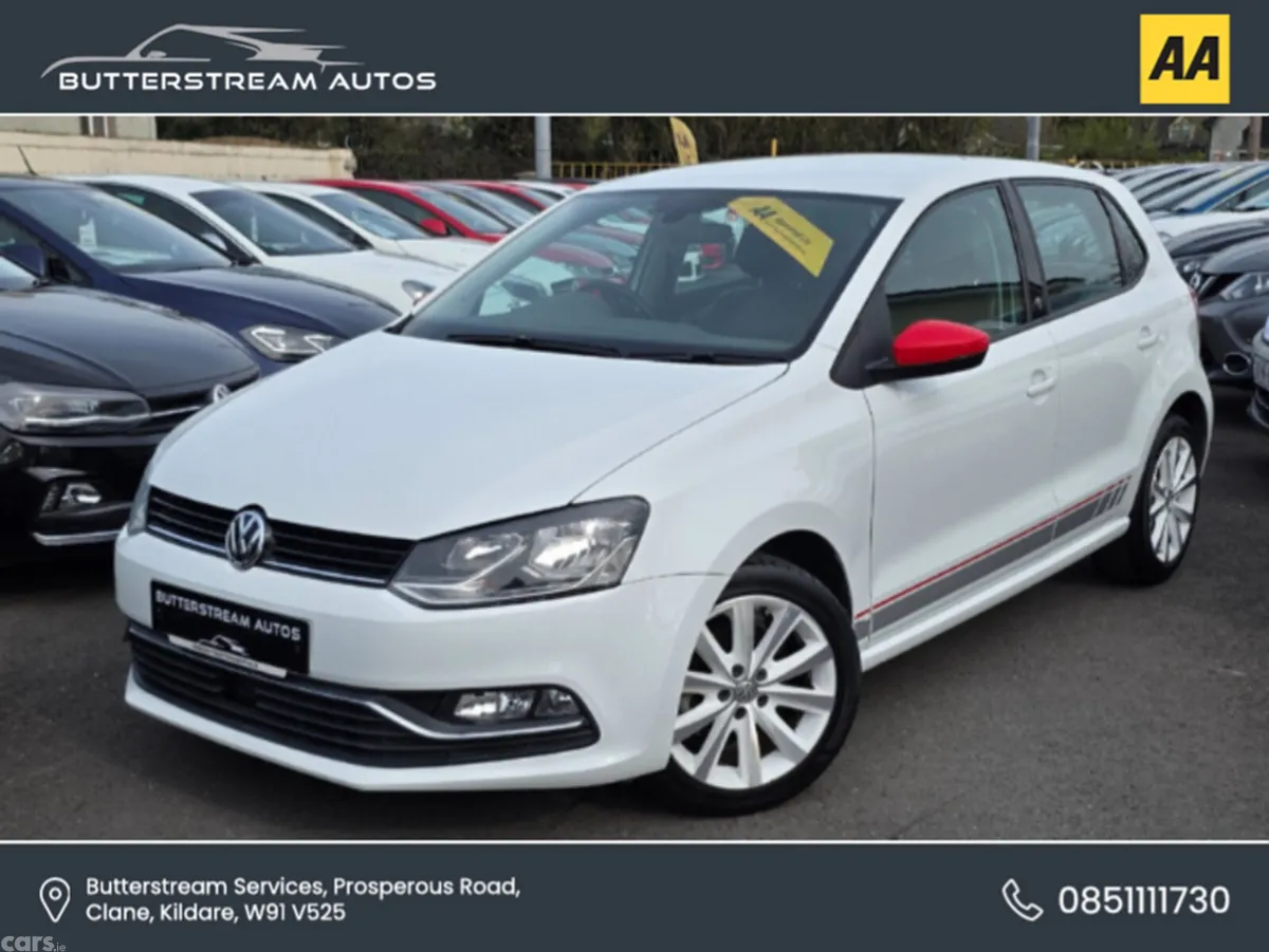 Volkswagen Polo Hatchback, Petrol, 2016, White