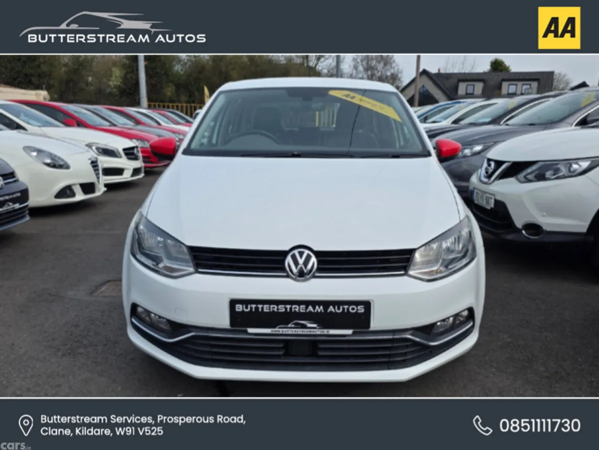 Volkswagen Polo Hatchback, Petrol, 2016, White