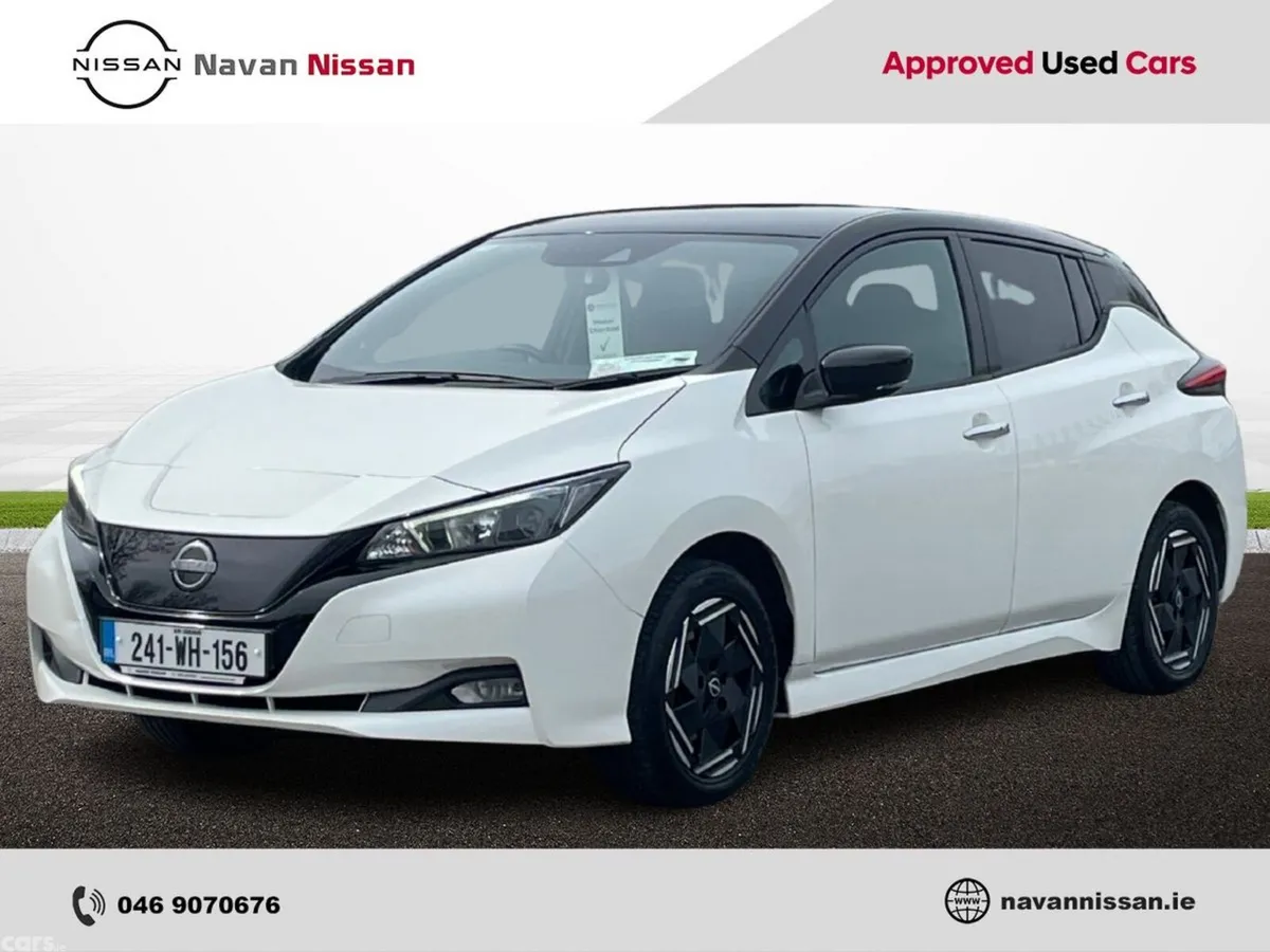 Nissan Leaf Hatchback, Electric, 2024, White