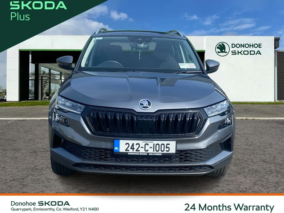 Skoda Karoq Estate, Petrol, 2024, Grey