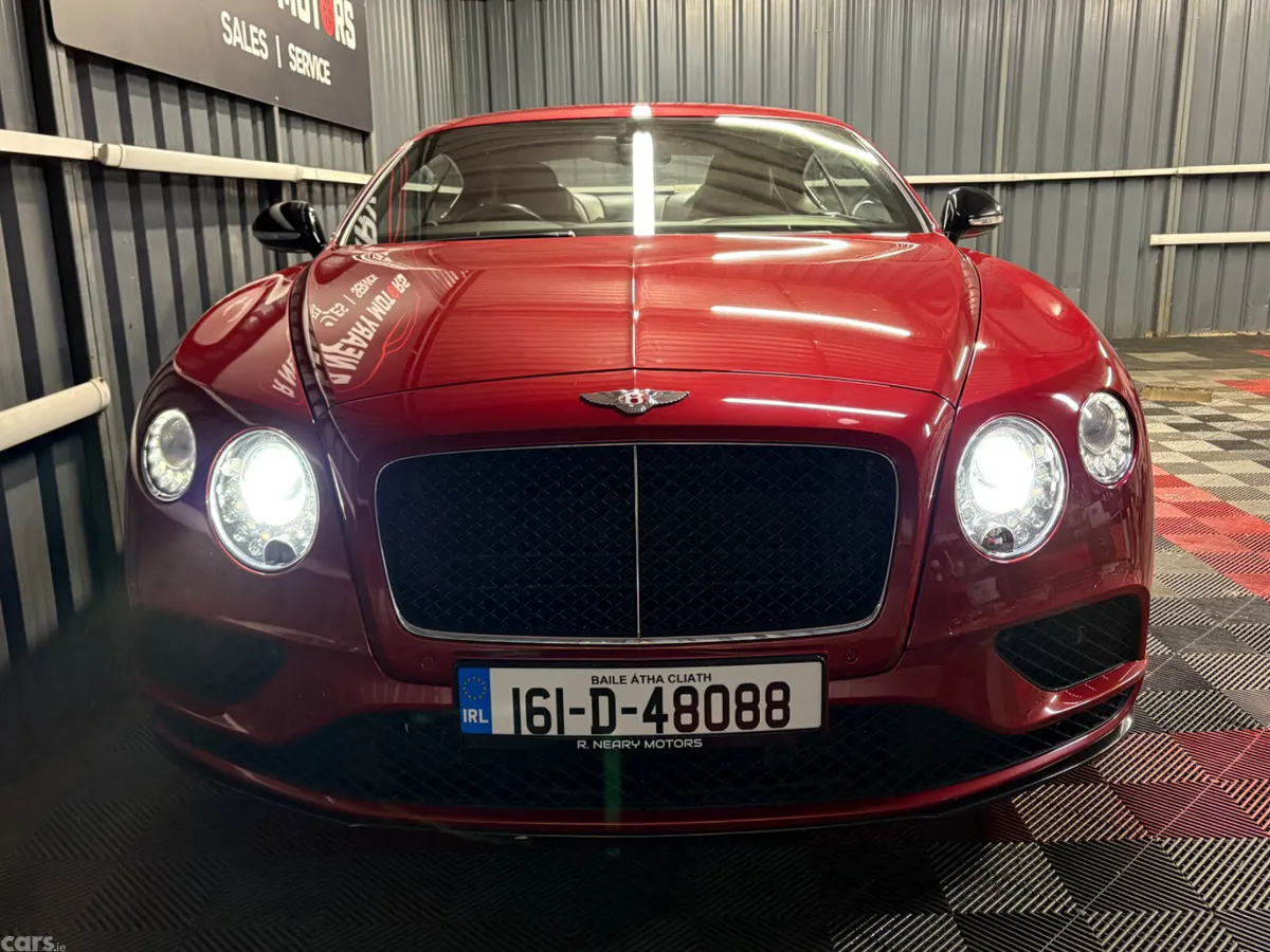 Bentley Continental Coupe, Petrol, 2016, Red