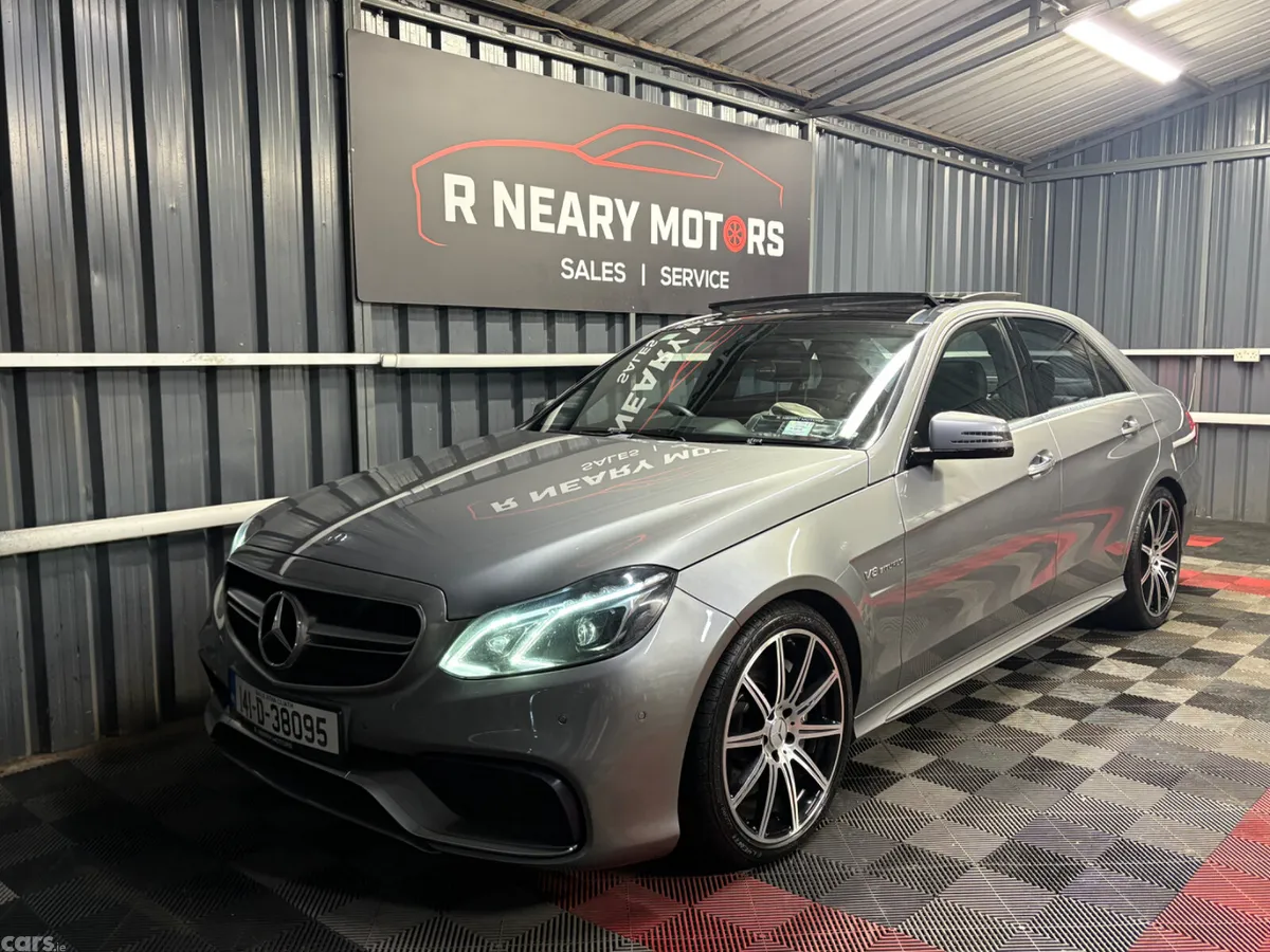 Mercedes-Benz E-Class Saloon, Petrol, 2014, Silver