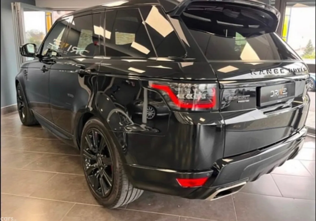 Land Rover Range Rover Sport SUV, Petrol Hybrid, 2021, Black