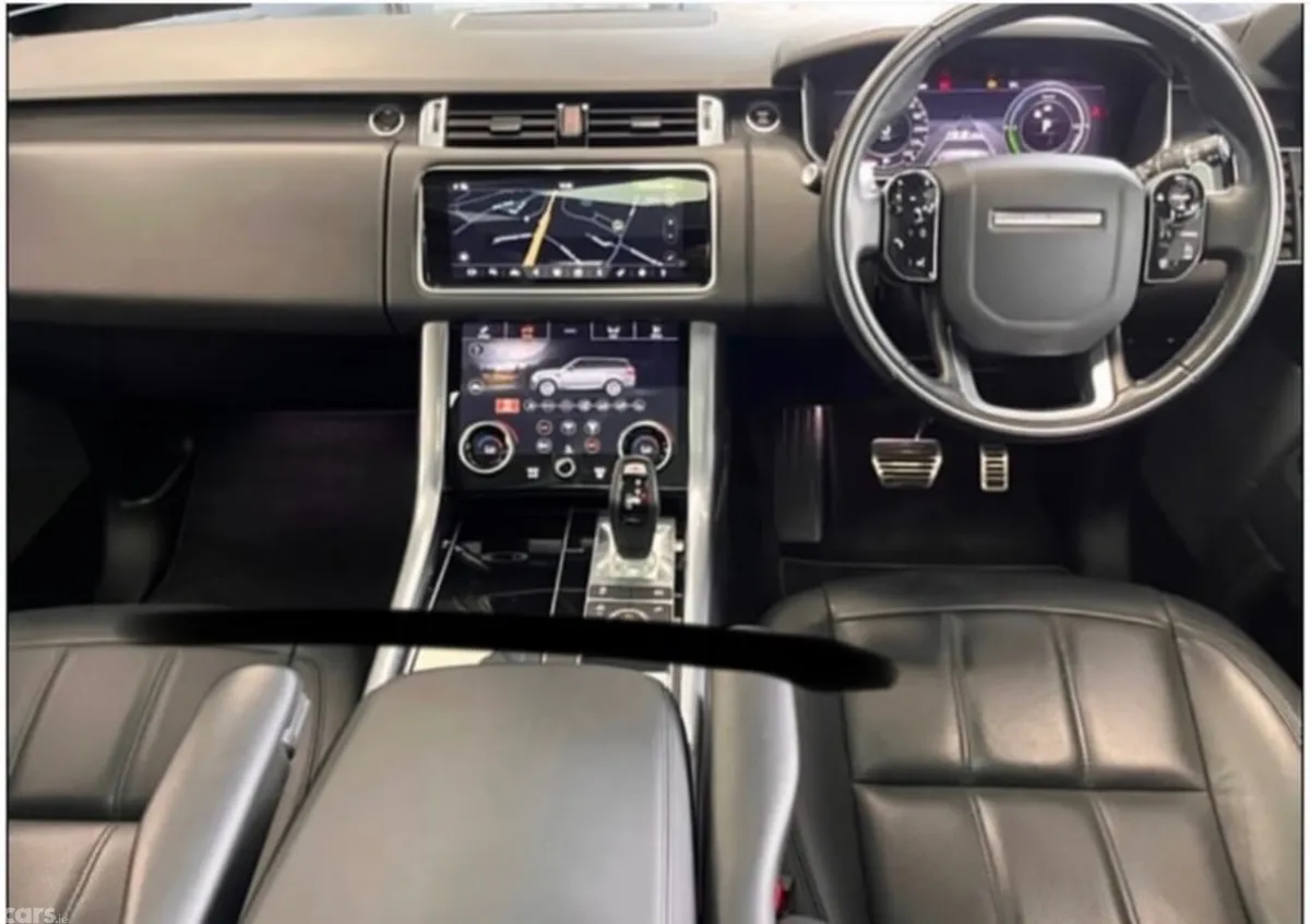 Land Rover Range Rover Sport SUV, Petrol Hybrid, 2021, Black